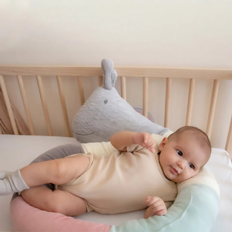 Babyjem Caterpillar Positioner Pillow Velvet 0 Months+