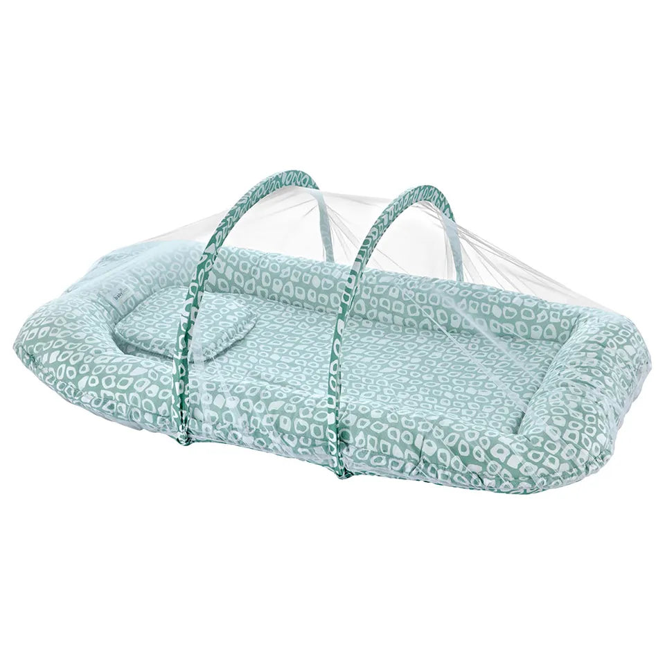 Babyjem Babynest with Mosquito Net, 0-6 Months
