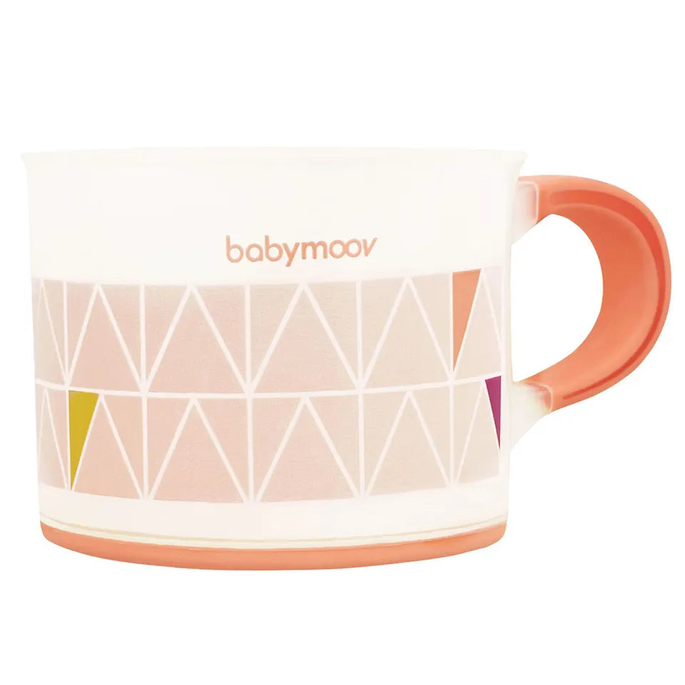 Babymoov Anti-slip feeding set Peach