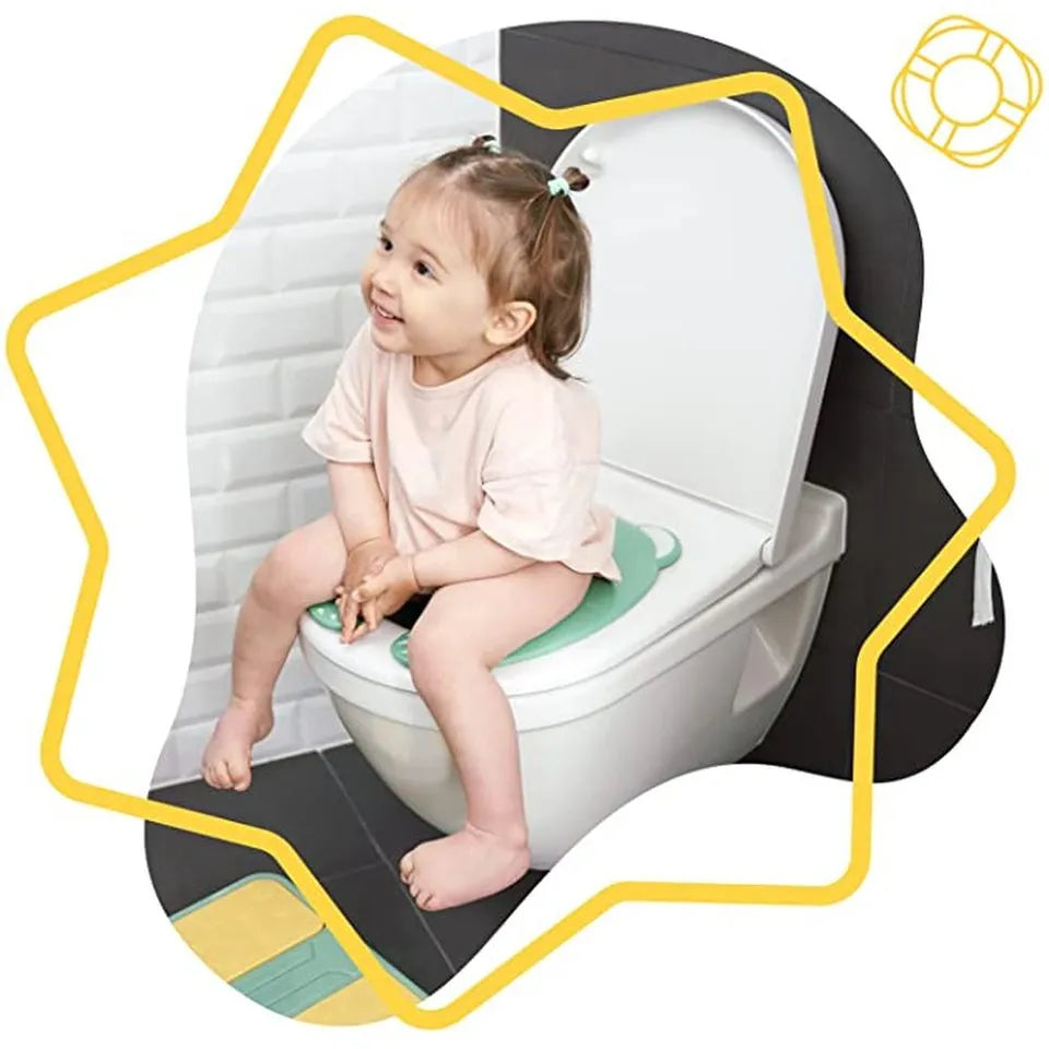 Badabulle Non-Slip & Universal Toilet Trainer Foldable Seat