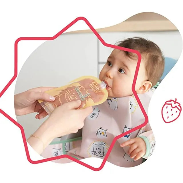 Badabulle Reusables food pouches x15