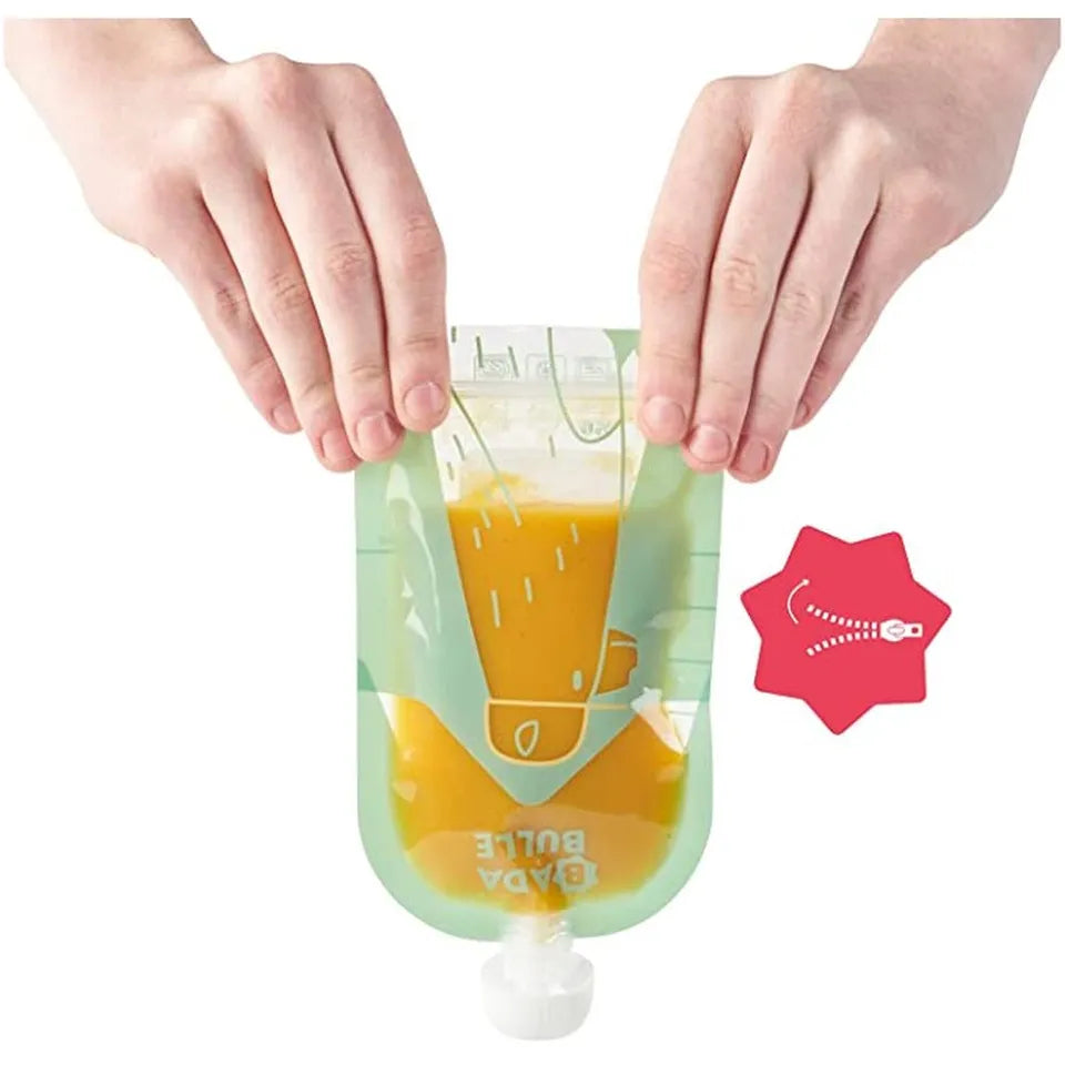 Badabulle Reusables food pouches x15