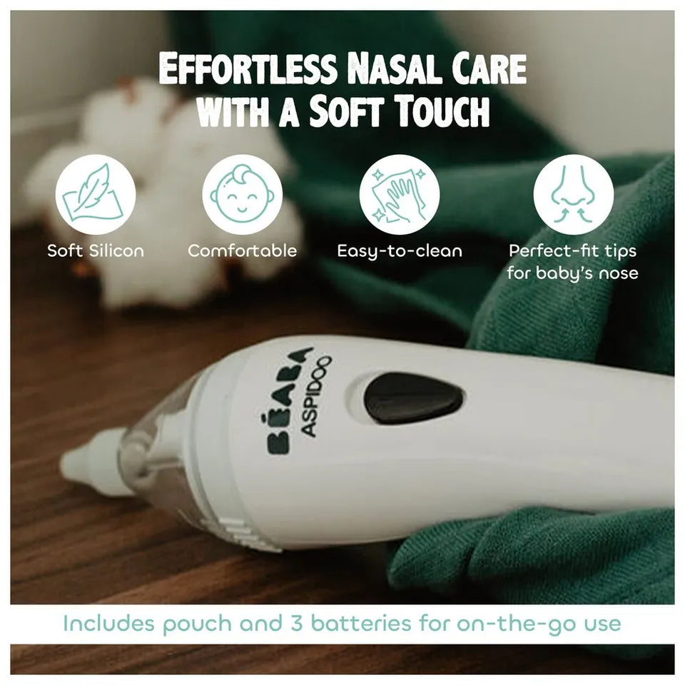 Beaba Aspidoo Nasal Electric Aspirator White