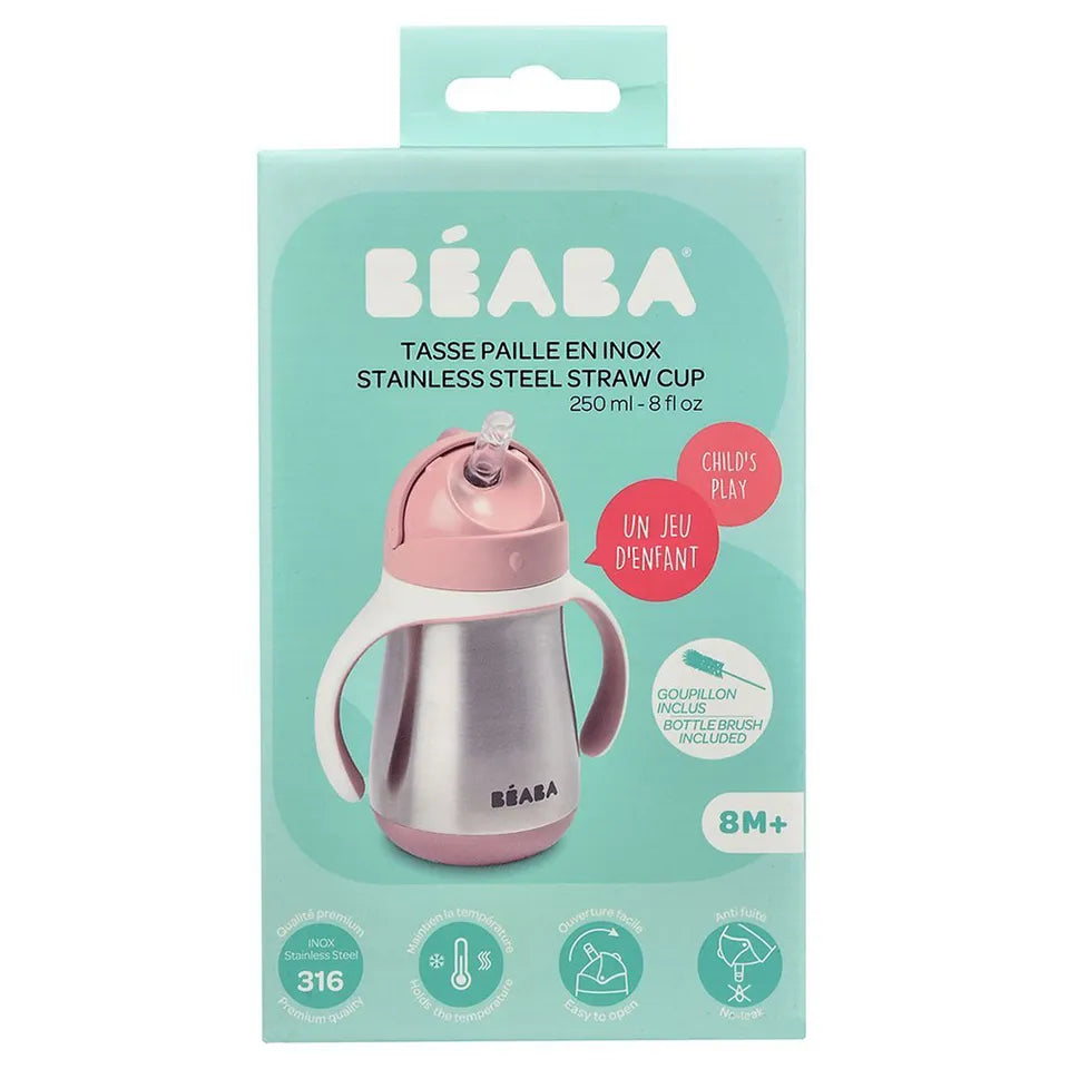 Beaba Stainless Steel Straw Cup