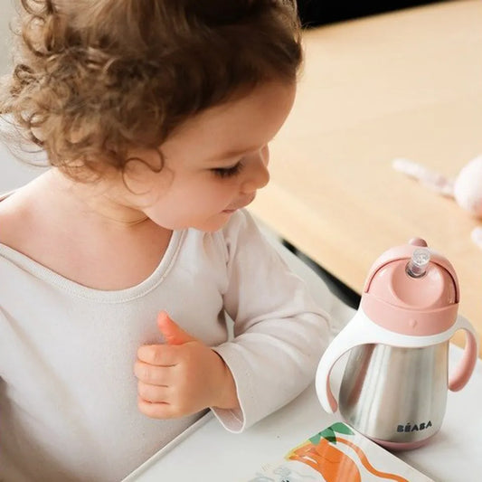 Beaba Stainless Steel Straw Cup