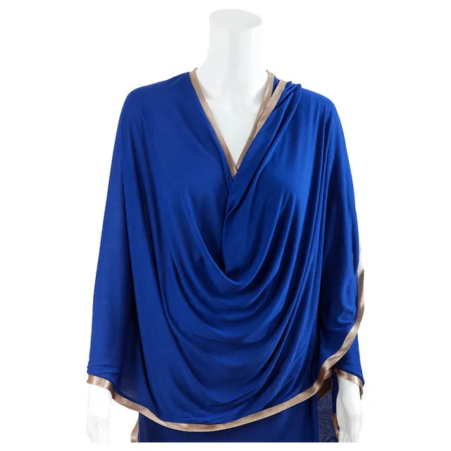 Bebitza Modal Nursing Cover - Cobalt Blue