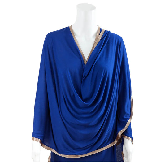 Bebitza Modal Nursing Cover - Cobalt Blue