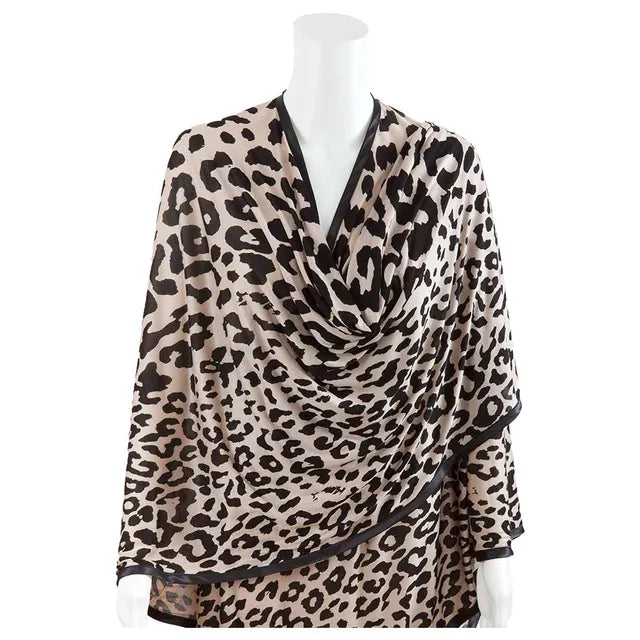 Bebitza Modal Nursing Cover - Leopard Print