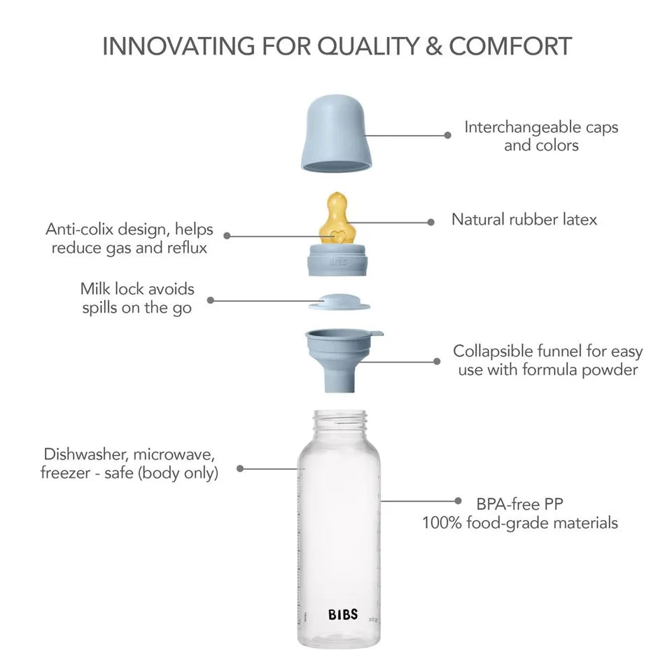 BIBS Glass Baby Bottle