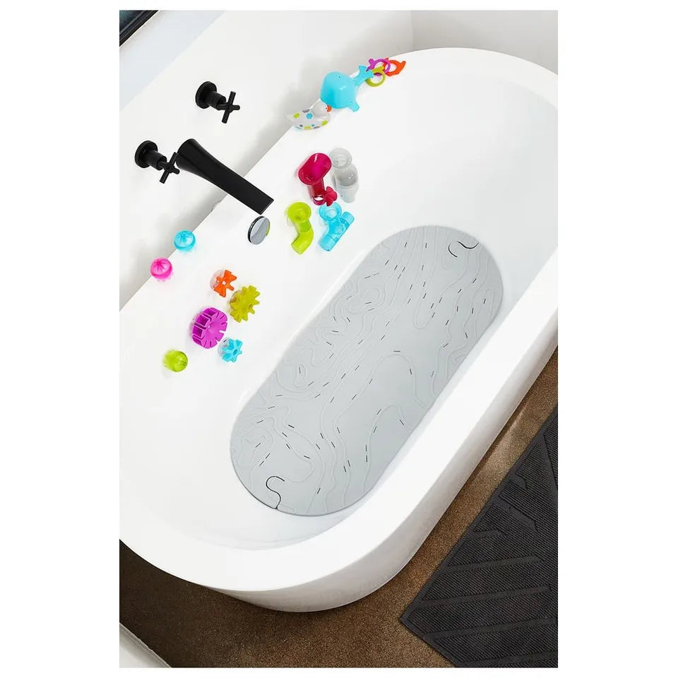 Boon Griffle Baby Bath Mat Grey