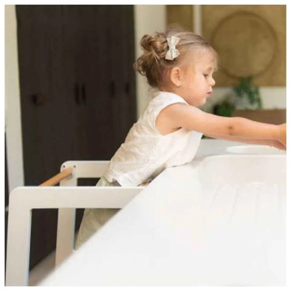 Childhome Learning Tower White Natural