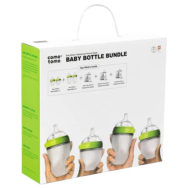 Comotomo Baby Feeding Bottle Bundle