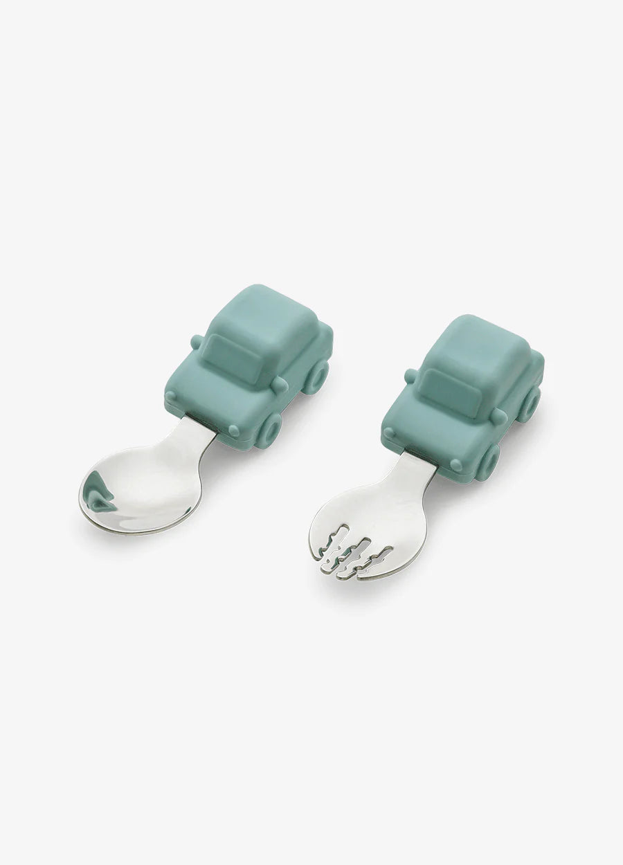 Citron Training Spoon & Fork