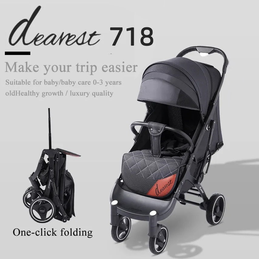 Dearest Baby Stroller - Black
