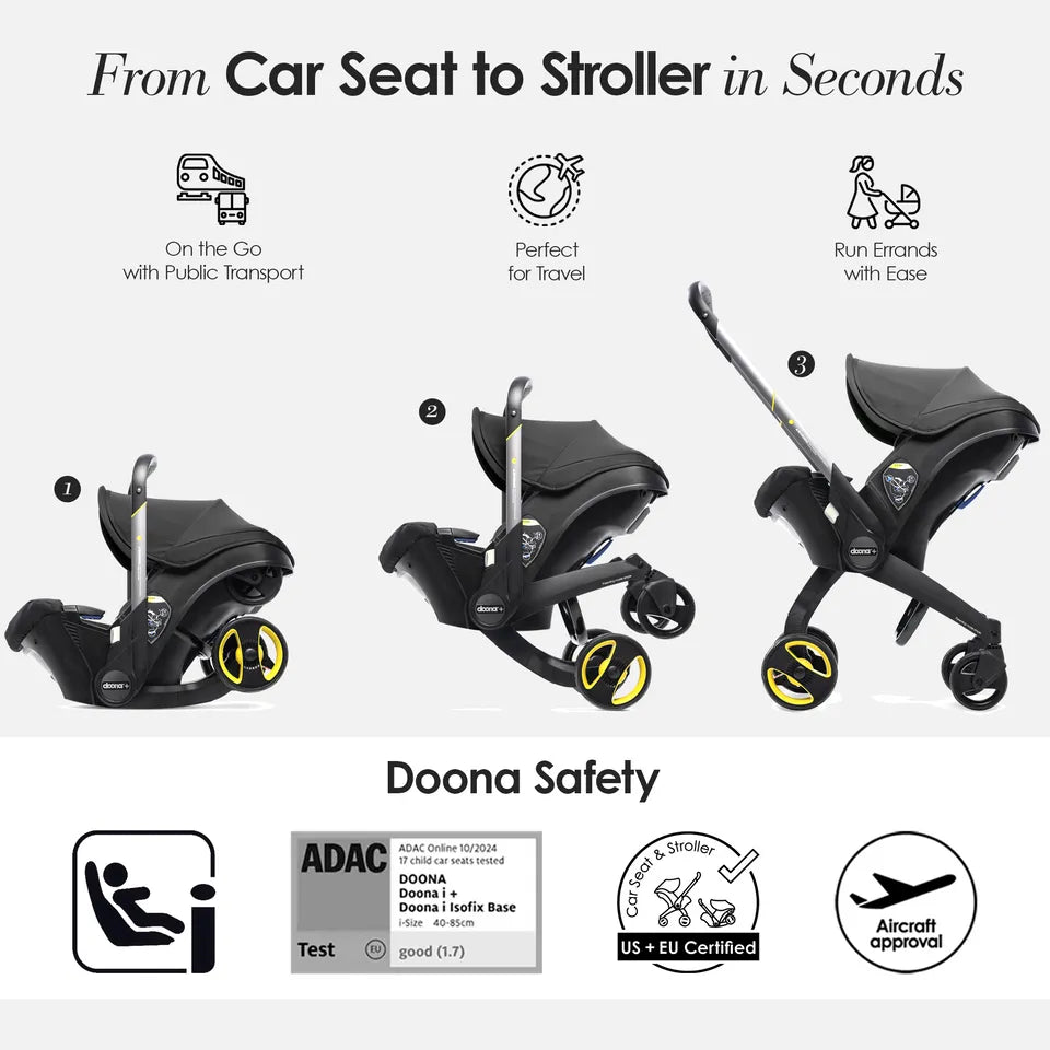 Doona+ Infant Carseat Stroller