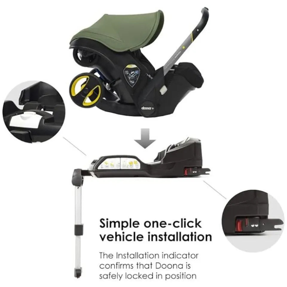 Doona + Isofix Base Black