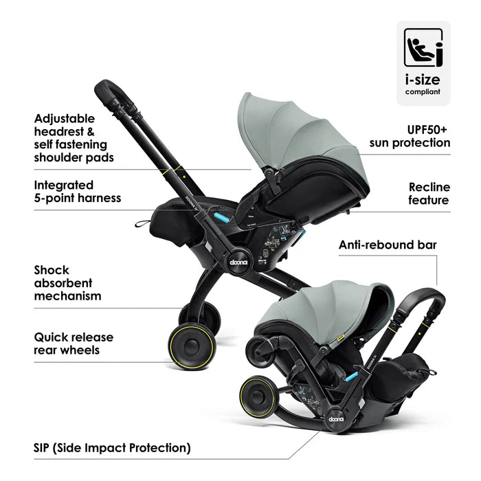 Doona X Infant Car Seat Dusty Sage
