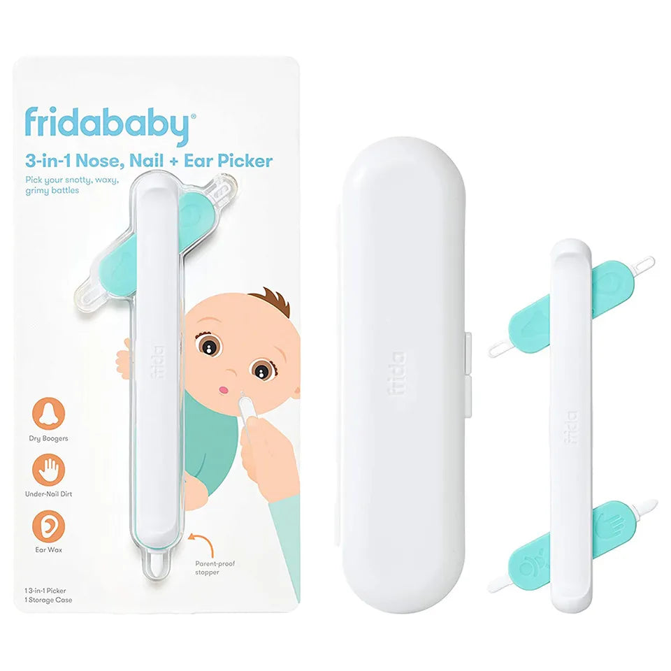 Frida Baby 3-in-1 Nose, Nail + Ear Picker- ESSENTIAL BOOGER PICKER TOOL