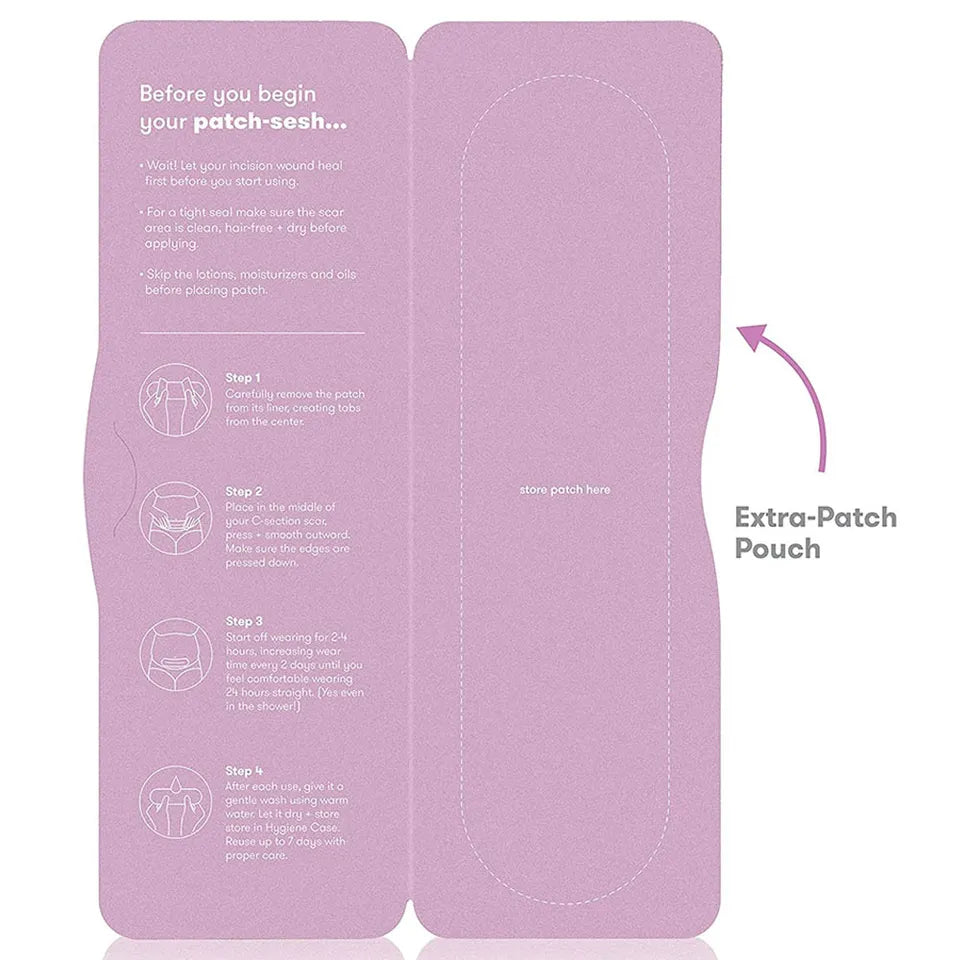 Frida Mom C-Section Silicone Scar Patches - 6 ct