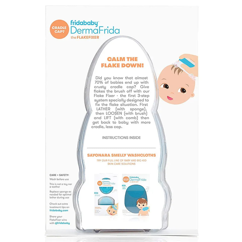 Frida Baby DermaFrida 3-Step FlakeFixer Cradle Cap System