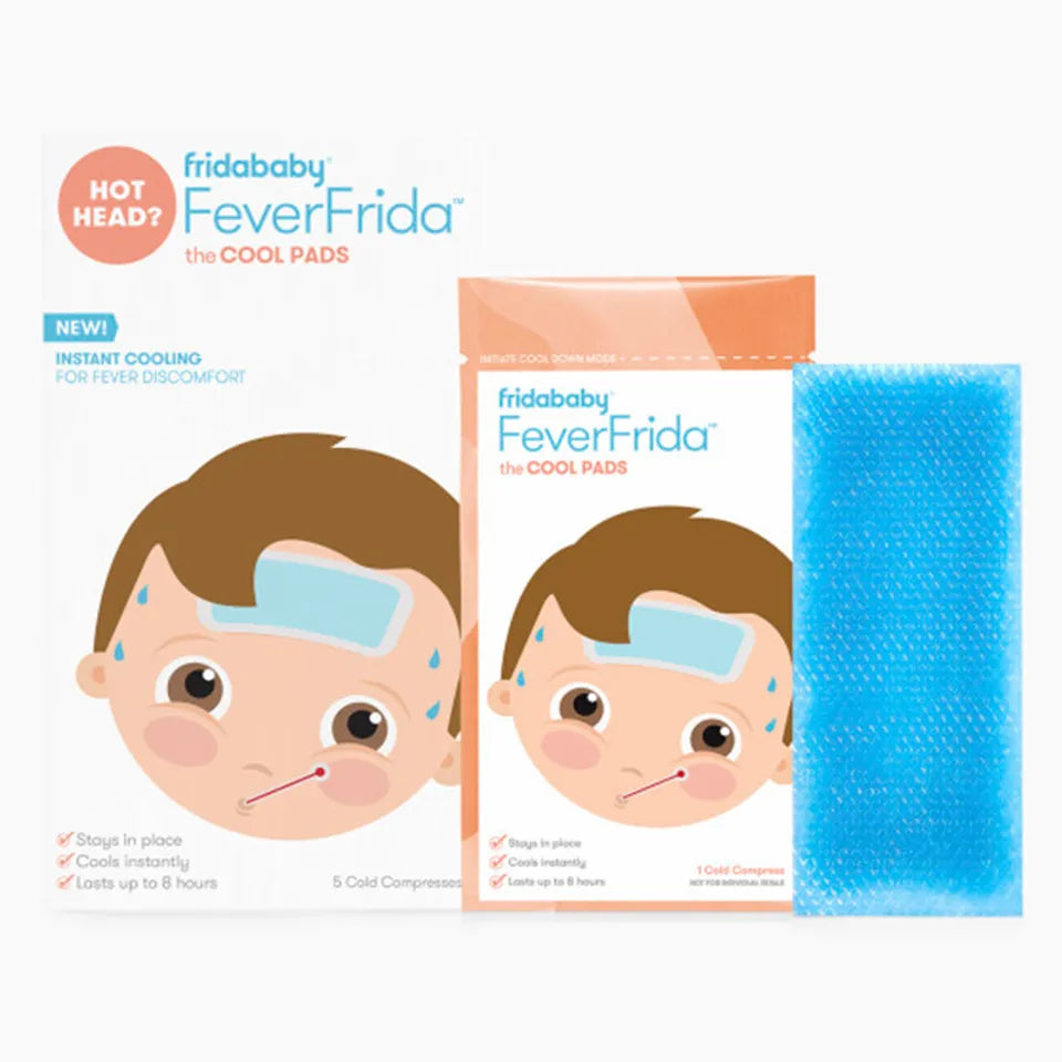 Frida Baby FeverFrida Cool Pads Instant Cooling Relief for Kids' Fever - 5 Cold Compresses