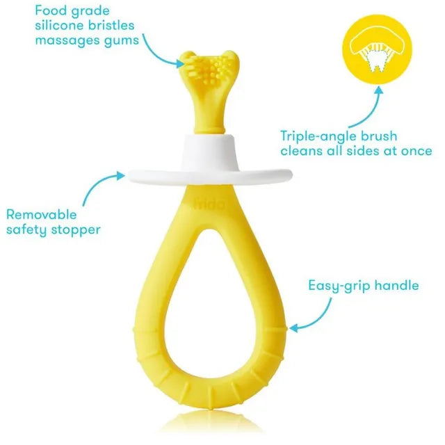 Frida Baby Grow-with-Me Training Toothbrush Set