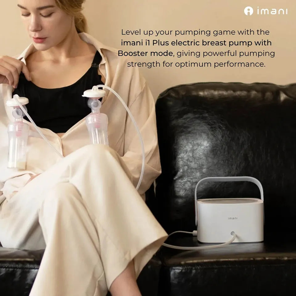 Imani i1 Plus Wearable Electric Breast Pump - White