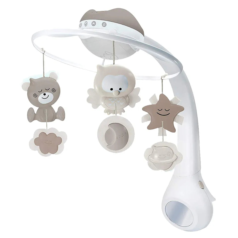 Infantino 3 In 1 Projector Musical Mobile Ecru | 0M+