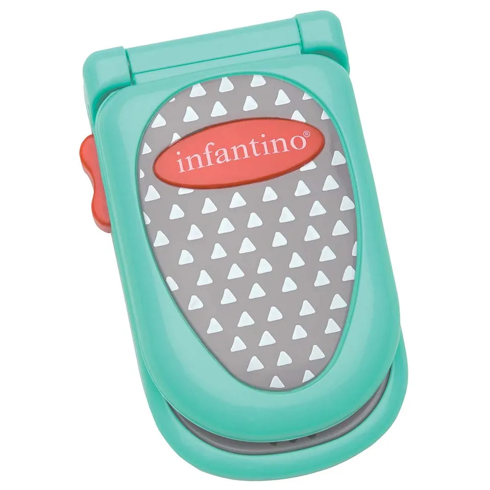 Infantino Flip & Peek Fun Phone-Teal | 3M+