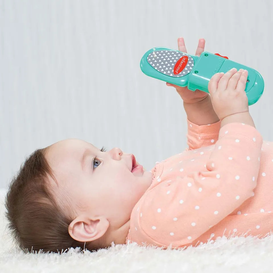 Infantino Flip & Peek Fun Phone-Teal | 3M+