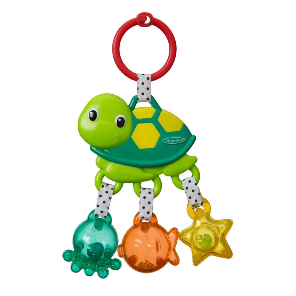 Infantino Jingle Sea Charms Turtle (Green)| 0M+