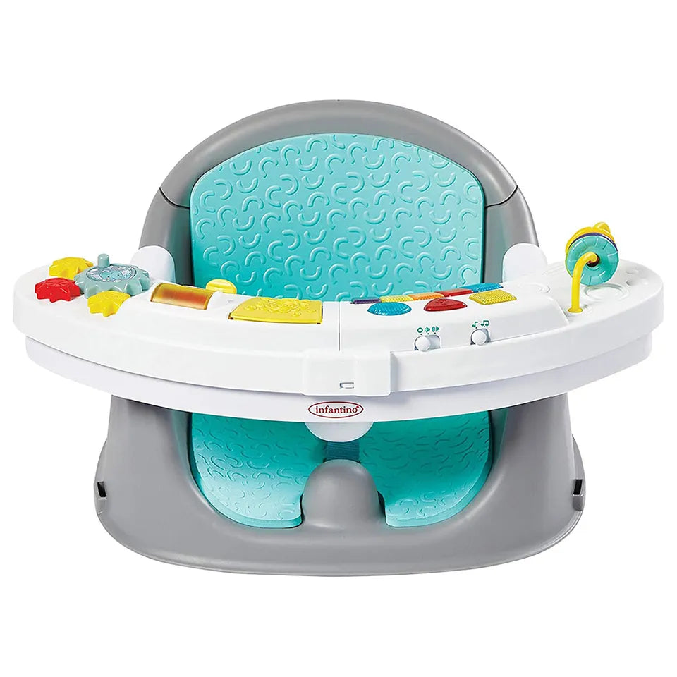Infantino Music&Lights 3-In-1 Discovery Seat&Booster-Handle | 4M+
