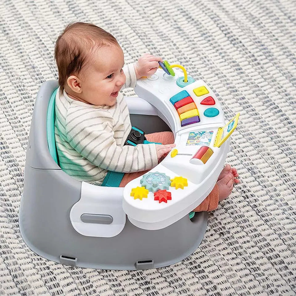 Infantino Music&Lights 3-In-1 Discovery Seat&Booster-Handle | 4M+