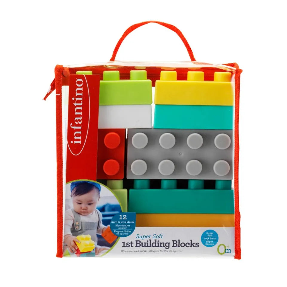 Infantino Super Soft 1St Building Blocks | 0M+