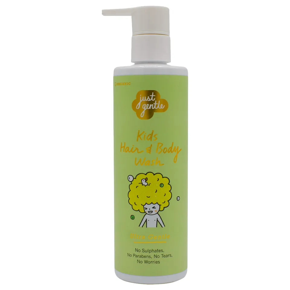 Just Gentle Kids Hair & Body Wash Ultra Gentle Green