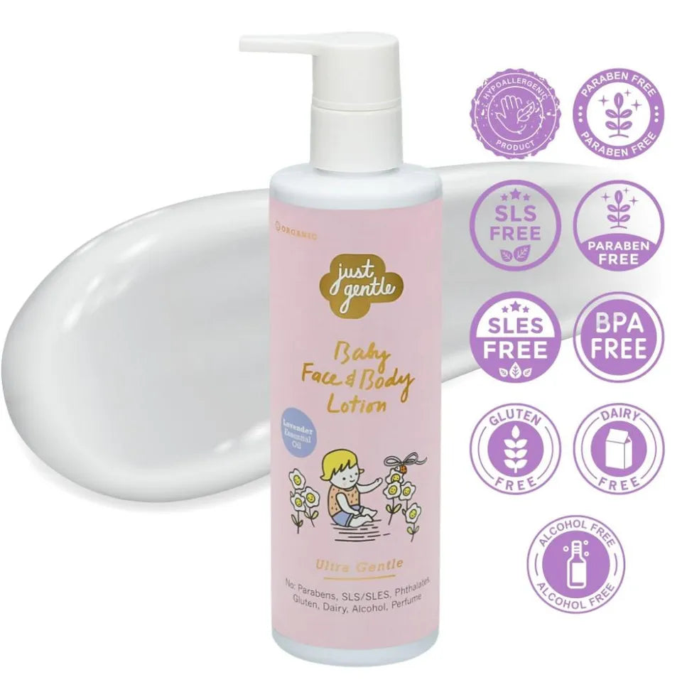 Just Gentle Baby Face & Body Lotion