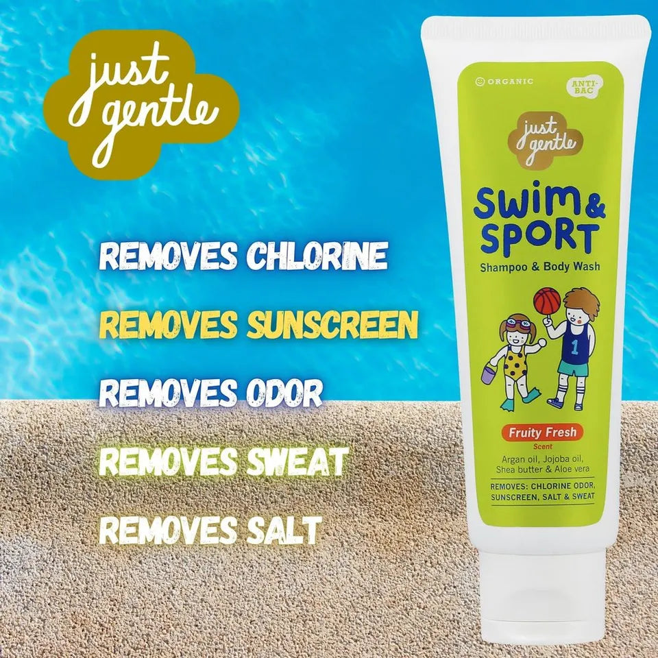 Just Gentle Swim & Sport Shampoo & BodyWash