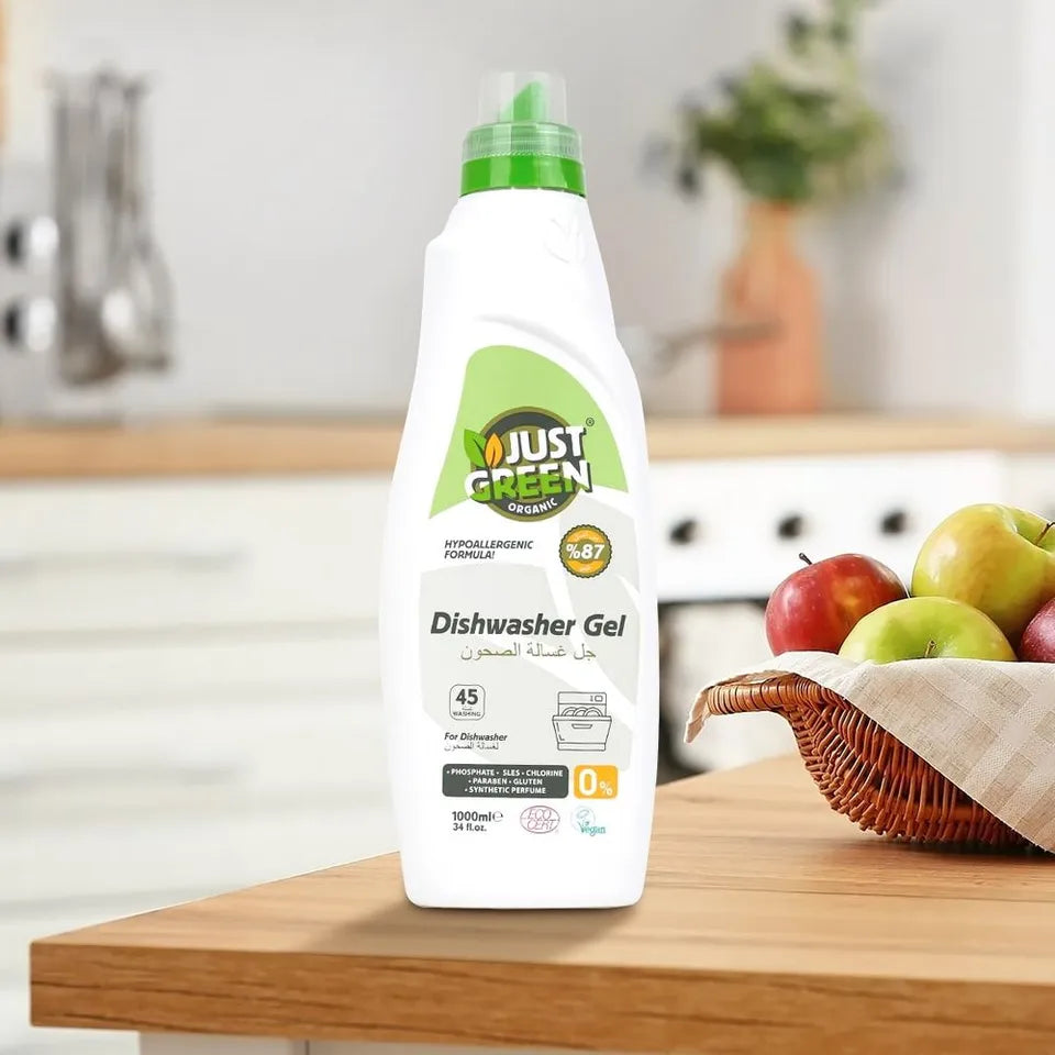 Just Green Organic Dishwasher Gel 1000 ML