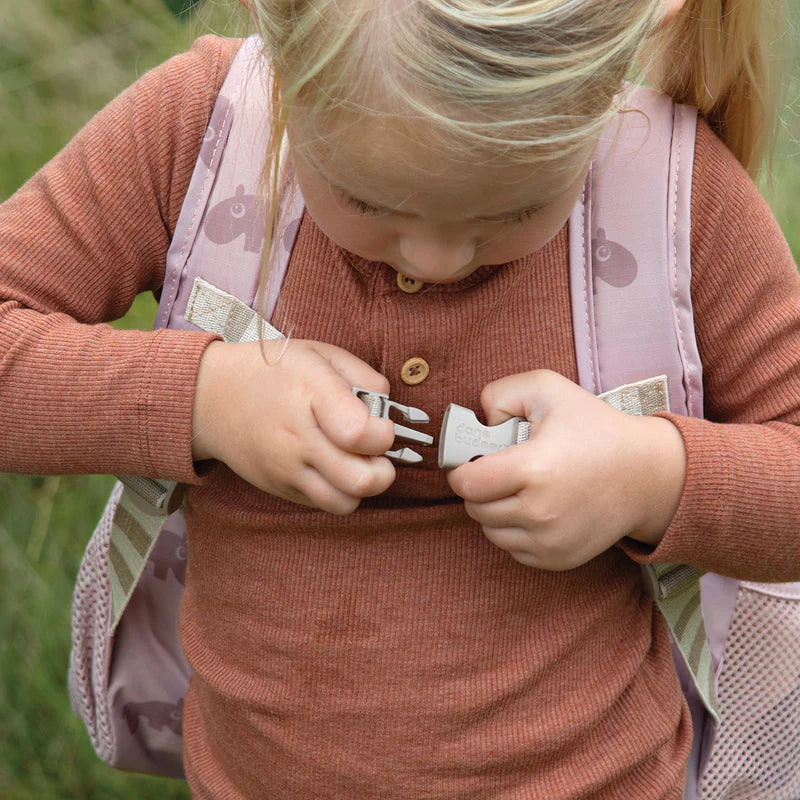 Done By Deer Kids Backpack Croco Green