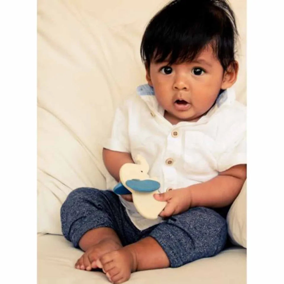 Lanco Kobi the Elephant Teether (Blue Ears)