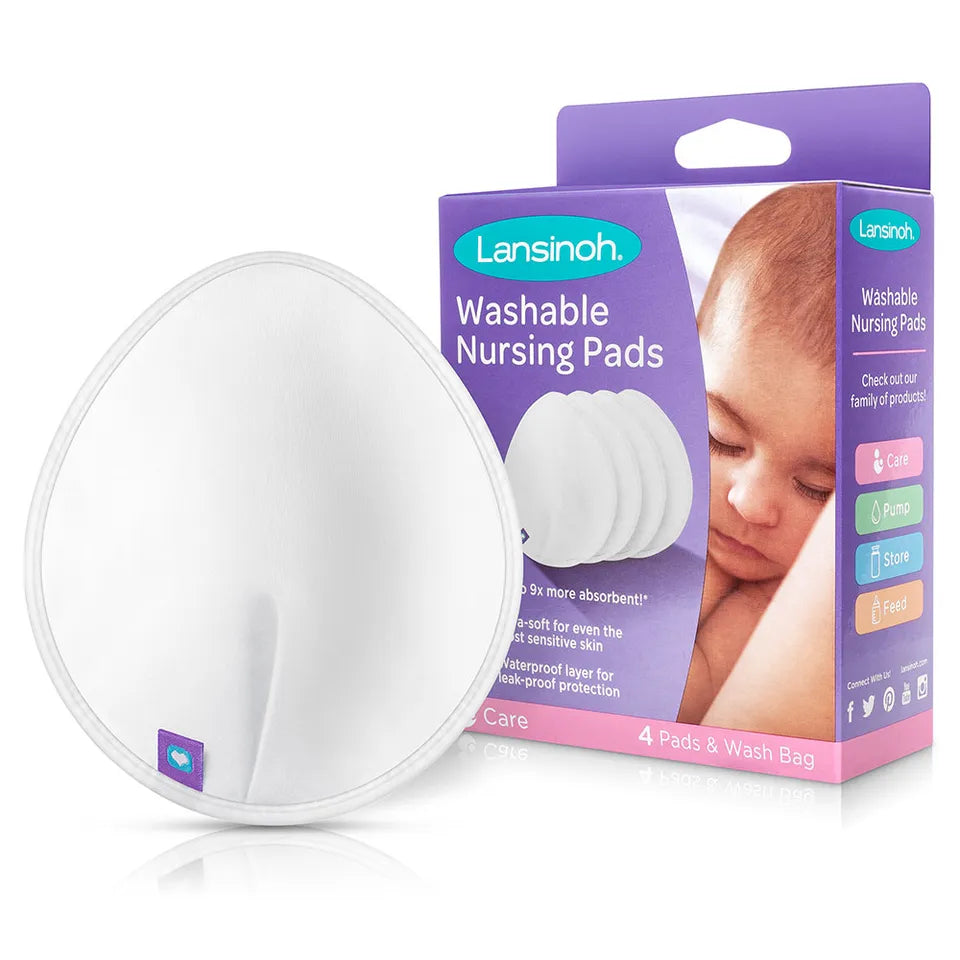 Lansinoh Washable Nursing Pads 4's