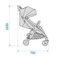Maxi-Cosi Jaya2 Stroller Essential Grey