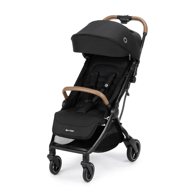 Maxi-Cosi Eva 3 Auto Fold Stroller Essential Black Champagne