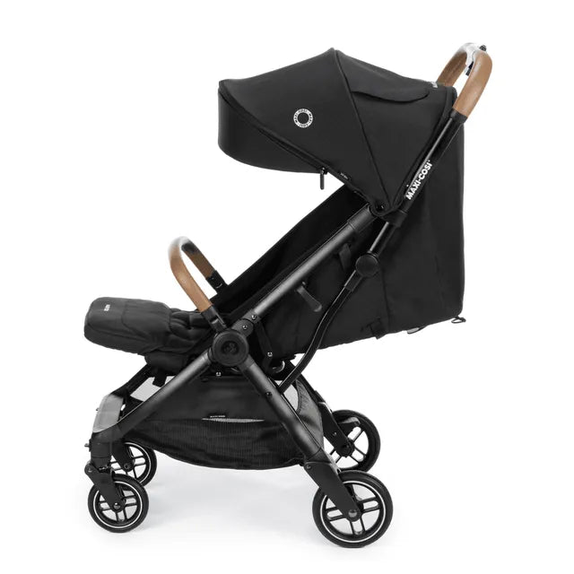 Maxi-Cosi Eva 3 Auto Fold Stroller Essential Black Champagne