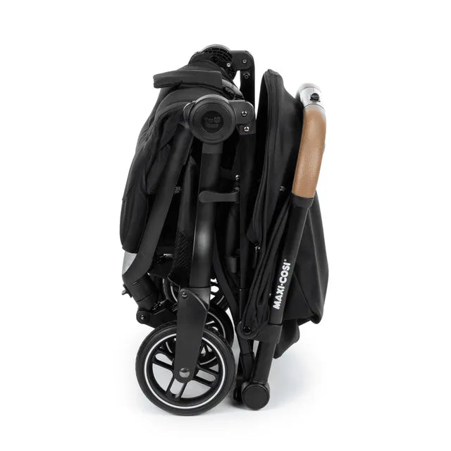 Maxi-Cosi Eva 3 Auto Fold Stroller Essential Black Champagne