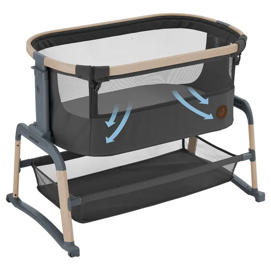 Maxi Cosi Iora Air Co-Sleeper Crib Beyond Graphite