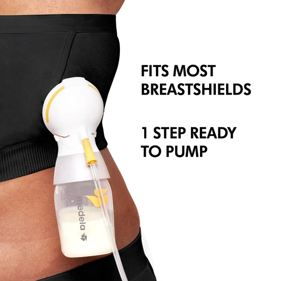 Medela Easy Expression Hands Free Pumping Bra - Black