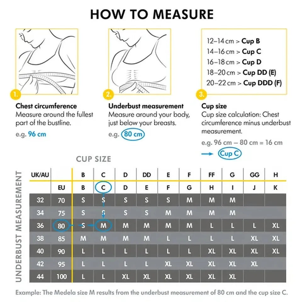 Medela Easy Expression Hands Free Pumping Bra - Black