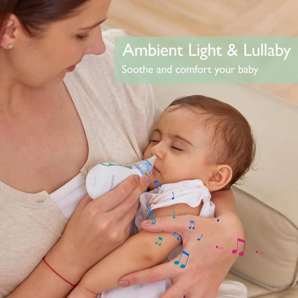 Momcozy Baby Nasal Aspirato Electrical Rechargeable with Light and Music