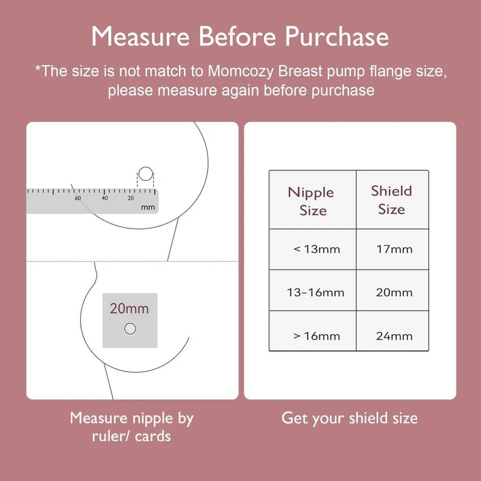 Momcozy Contact Nipple Shields Include Carry Case